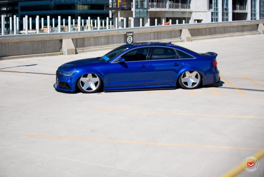  Audi A6 Sedan on Vossen Wheels (VPS-318) (4G, C7) 2016 года  (фото 28 из 59)